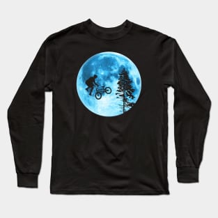 ET Bike Moon Long Sleeve T-Shirt